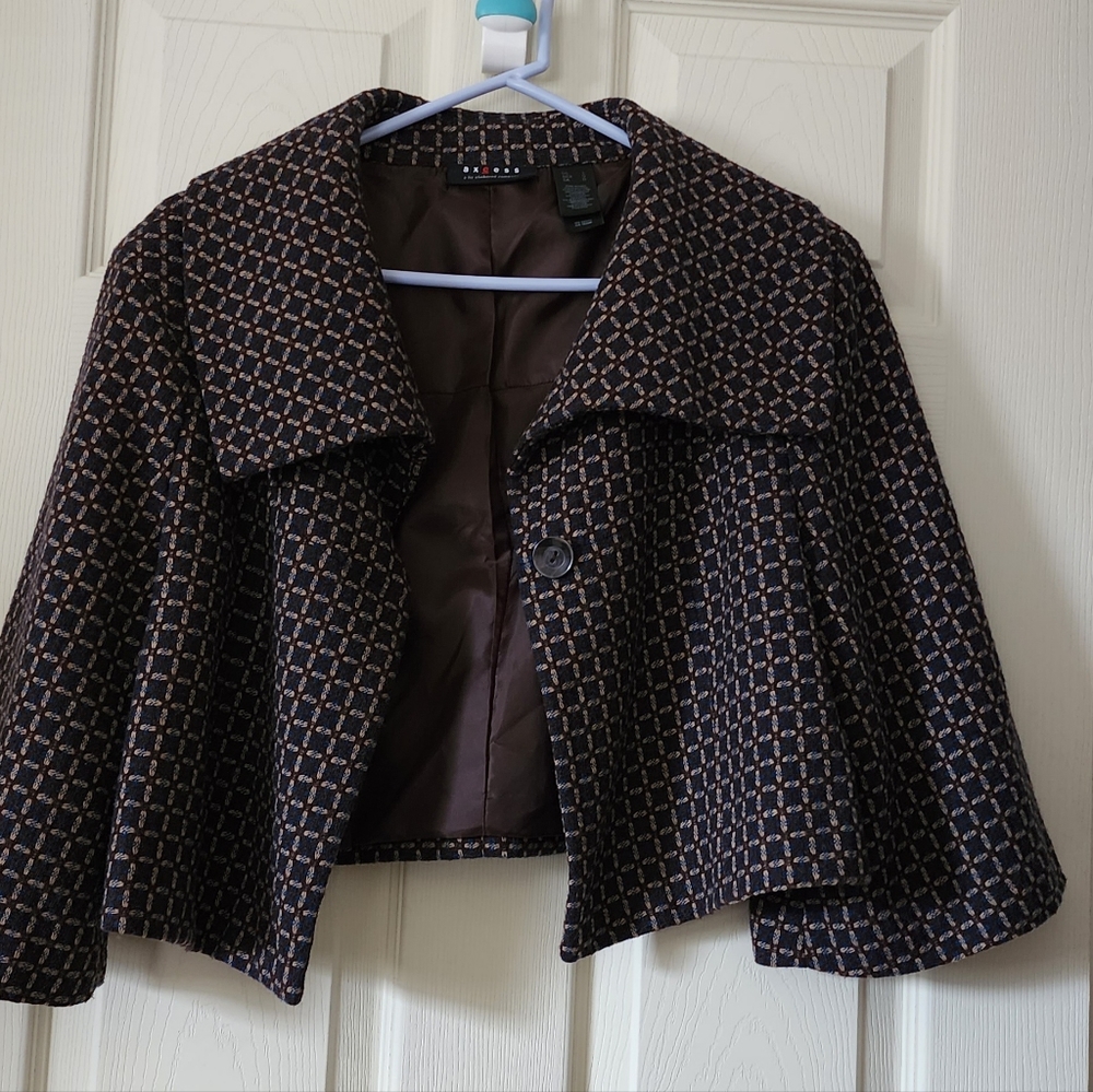 Tweed Parka Jacket